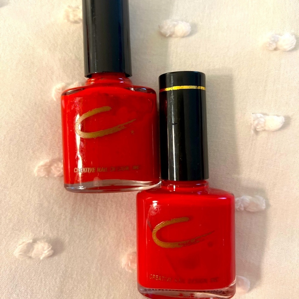 CREATIVE COLOR (1) # 112 CHINA BEERY (2) #123 X-rated nwt